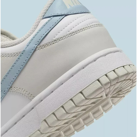 Nike Dunk Low WMNS Sz 12W White/LT Armory Blue HF0023-100 Fast FREE Shipping - Picture 5 of 6